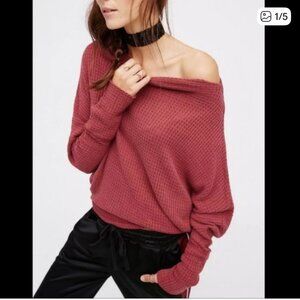Free People We The Free Off The Shoulder Thermal Top